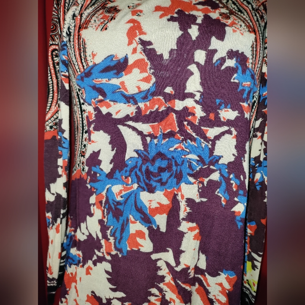 Beautiful Multi Color Open Cardigan - image 7